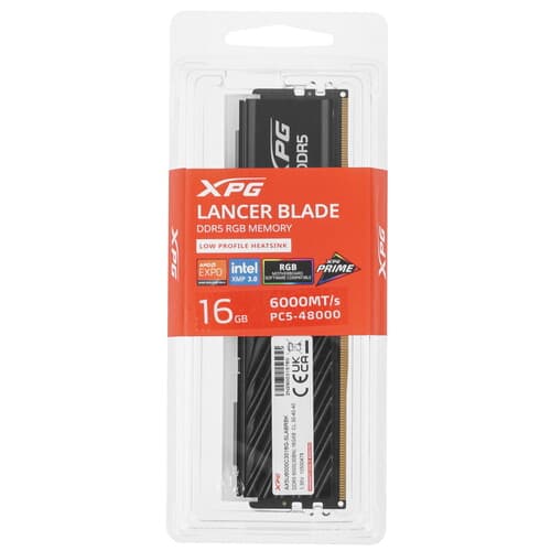 XPG (ADATA) Оперативная память ADATA XPG Lancer Blade RGB [AX5U6000C3016G-SLABRBK] 16 ГБ, фото 5