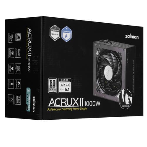 Блок питания Zalman ZM1000-ARX2 1000W [ZM1000-ARX2] черный thumb 8