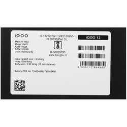 IQoo 6.82" Смартфон Vivo iQOO 13 512 ГБ серый, фото 11