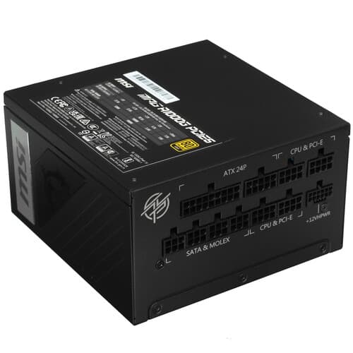 Блок питания MSI MPG A1000G PCIE5 [306-7ZP7C11-CE0] черный thumb 1