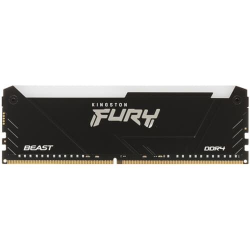 Kingston FURY Оперативная память Kingston FURY Beast Black RGB [KF432C16BB12A/16WP] 16 ГБ