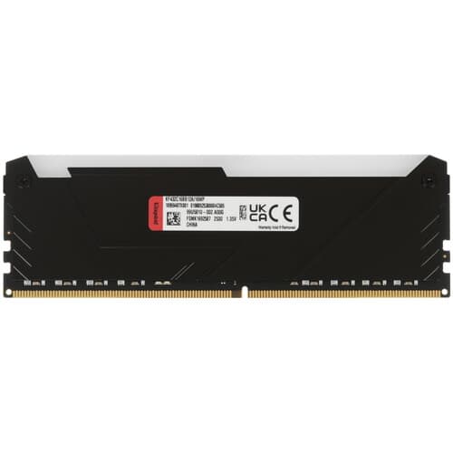 Kingston FURY Оперативная память Kingston FURY Beast Black RGB [KF432C16BB12A/16WP] 16 ГБ, фото 2