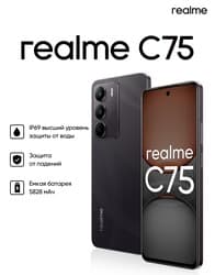 realme 6.72" Смартфон realme C75 128 ГБ черный, фото 23
