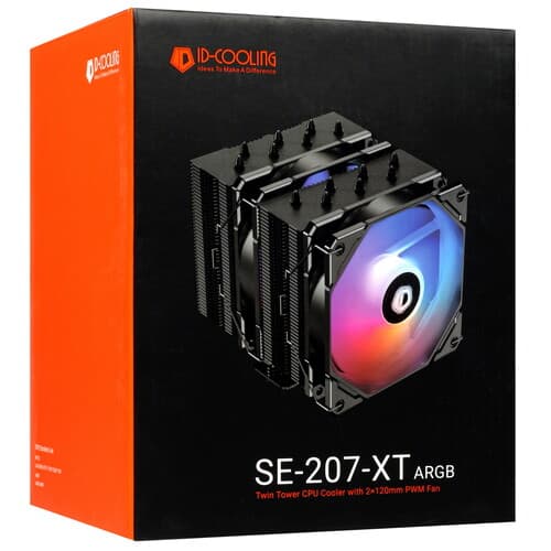 ID-Cooling Кулер для процессора ID-COOLING SE-207-XT ARGB  черный, фото 10