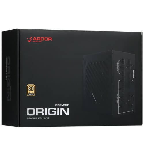 Блок питания ARDOR GAMING ORIGIN 650WGF  черный thumb 9