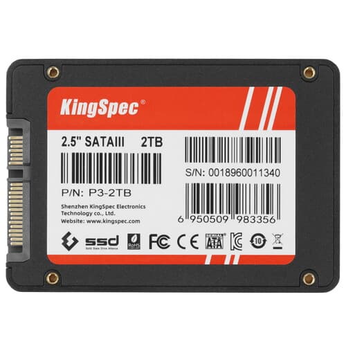 2048 ГБ 2.5" SATA накопитель KingSpec P3-2TB thumb 2