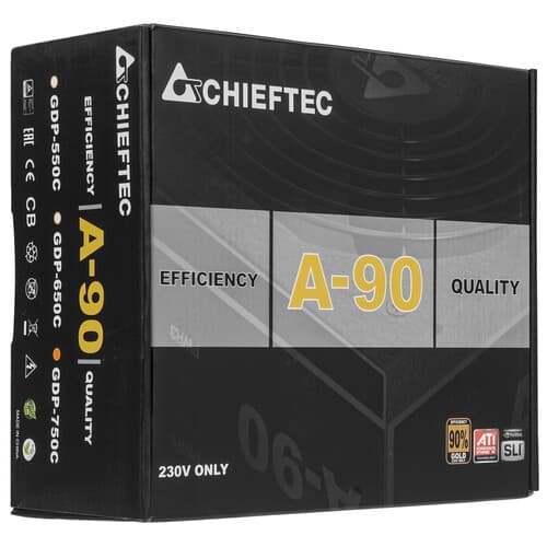 Блок питания Chieftec A-90 750W [GDP-750C] черный thumb 8