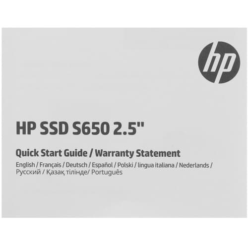 HP 480 ГБ 2.5" SATA накопитель HP S650 [345M9AA#ABB], фото 4