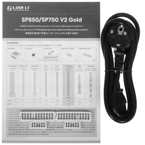 Блок питания LIAN LI SP750 V2 Gold [G9P.SP0750G.W000.RU] белый thumb 7