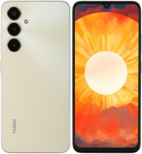 Nubia 6.9" Смартфон Nubia V80 Max 128 ГБ золотистый