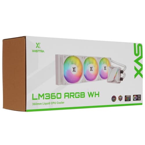 Система охлаждения XASTRA LM360 ARGB  белая thumb 11