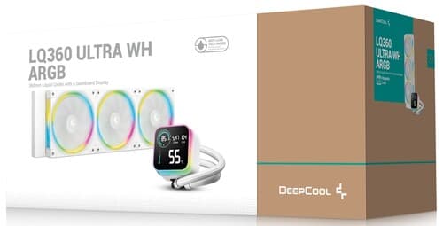 Система охлаждения DEEPCOOL LQ360 ULTRA WH ARGB  белая thumb 7