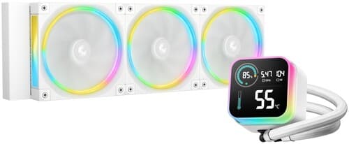 Система охлаждения DEEPCOOL LQ360 ULTRA WH ARGB  белая thumb 1
