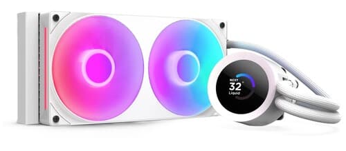 Система охлаждения NZXT KRAKEN PLUS 240 RGB  белая