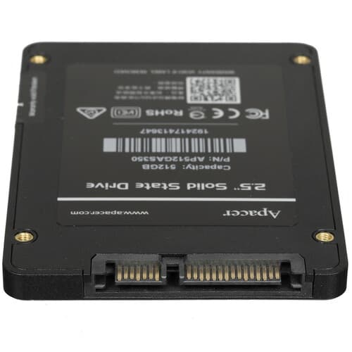 Apacer 512 ГБ 2.5" SATA накопитель Apacer AS350 PANTHER [AP512GAS350-1], фото 3