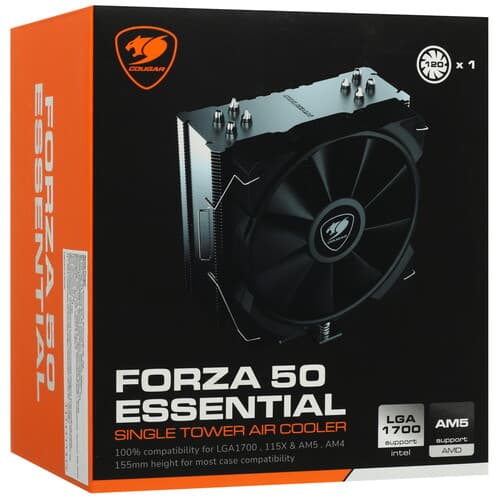 Cougar Кулер для процессора Cougar Forza 50 Essential [CGR-FZAE50] черный, фото 11