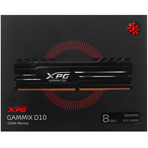 XPG (ADATA) Оперативная память ADATA XPG GAMMIX D10 [AX4U36008G18I-DB10] 16 ГБ, фото 4