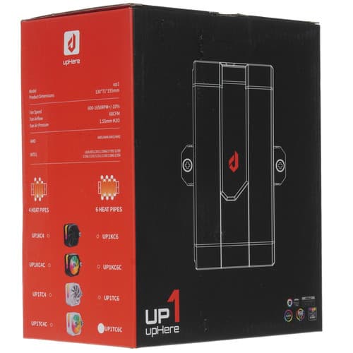 upHere Кулер для процессора upHere UP1TC6C  белый, фото 9