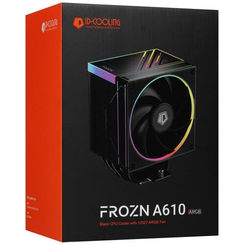ID-Cooling Кулер для процессора ID-COOLING FROZN A610 ARGB  черный, фото 13