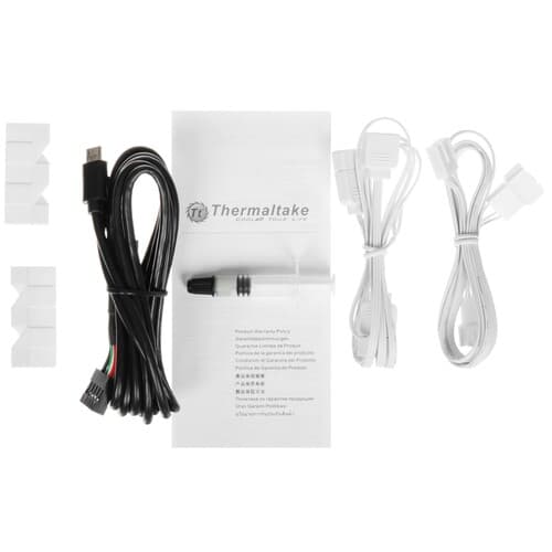 Система охлаждения Thermaltake TH240 V2 Ultra ARGB Sync  белая thumb 9