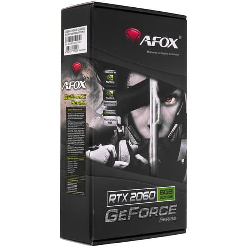 AFOX Видеокарта AFOX Geforce RTX2060 [AF2060-6144D6H2-V2], фото 10