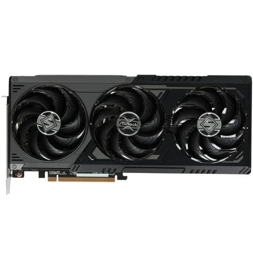 Asrock Видеокарта ASRock AMD Radeon RX 9070 XT Steel Legend Dark [RX9070XT SLD 16G]