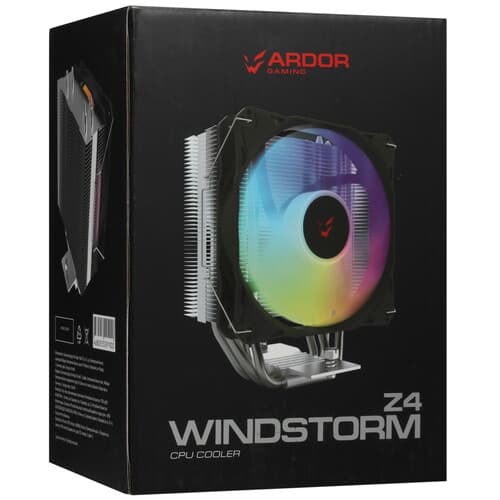 ARDOR GAMING Кулер для процессора ARDOR GAMING Windstorm Z4  черный, фото 11