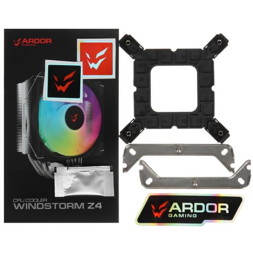ARDOR GAMING Кулер для процессора ARDOR GAMING Windstorm Z4  черный, фото 9
