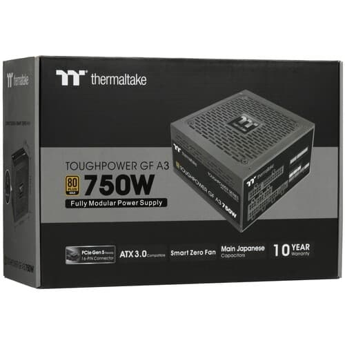 Блок питания Thermaltake TOUGHPOWER GF A3 Gold 750W - TT Premium Edition [PS-TPD-0750FNFAGE-H] черный thumb 10