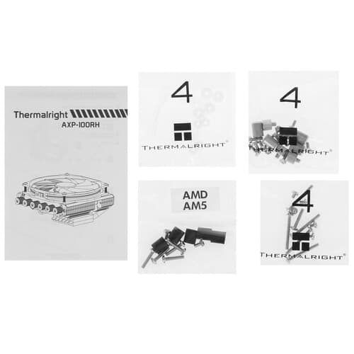 Thermalright Кулер для процессора Thermalright AXP-100 RH [AXP-100-RH] черный, фото 7