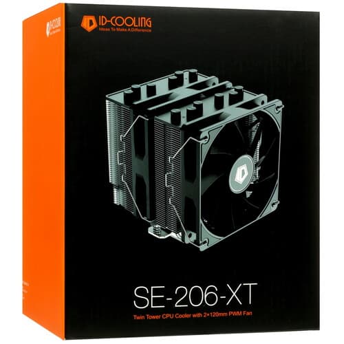 ID-Cooling Кулер для процессора ID-COOLING SE-206-XT  черный, фото 10