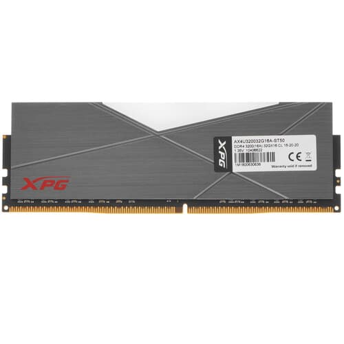 XPG (ADATA) Оперативная память ADATA XPG SPECTRIX D50 RGB [AX4U320032G16A-ST50] 32 ГБ, фото 2