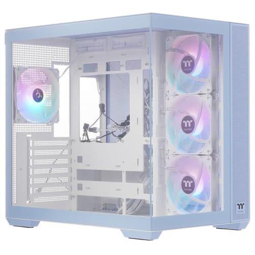Корпус Thermaltake View 380 TG ARGB Hydrangea Blue [CA-1Z2-00MFWN-00] голубой thumb 1