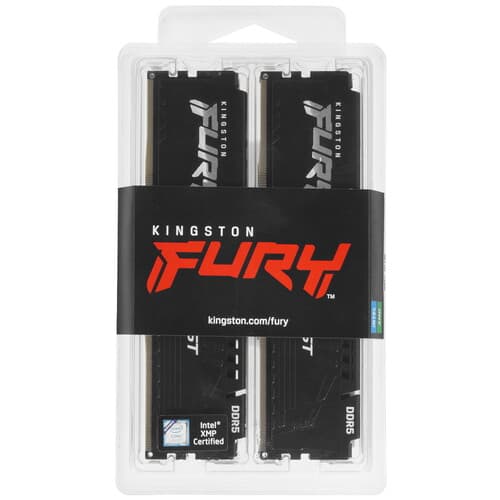 Kingston FURY Оперативная память Kingston FURY Beast Black [KF560C40BBK4-64] 64 ГБ, фото 4