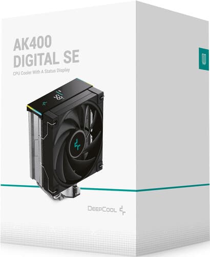 DEEPCOOL Кулер для процессора DEEPCOOL AK400 DIGITAL SE [R-AK400-BKADMN-GJD] черный, фото 20