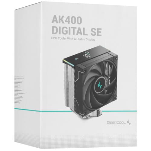 DEEPCOOL Кулер для процессора DEEPCOOL AK400 DIGITAL SE [R-AK400-BKADMN-GJD] черный, фото 12