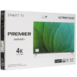 Premier 55" (140 см) Телевизор Premier 55PRM770USV черный, фото 14