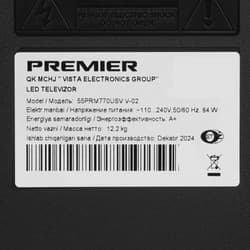 Premier 55" (140 см) Телевизор Premier 55PRM770USV черный, фото 6