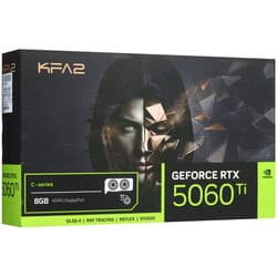 KFA2 Видеокарта KFA2 GeForce RTX 5060 Ti C-series  OC 2FAN LED Black [56ISN8MDABCK], фото 9
