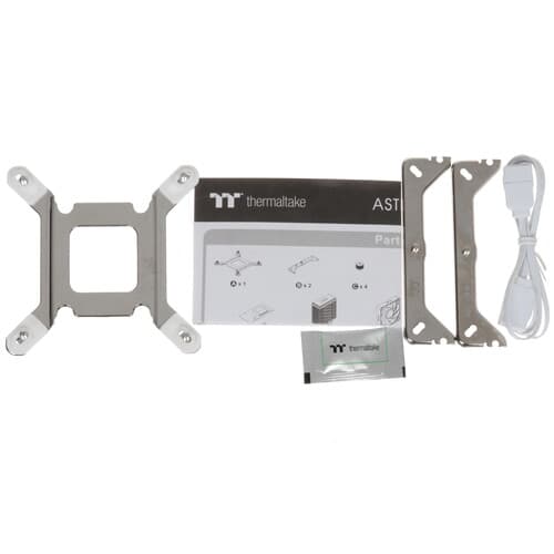 Thermaltake Кулер для процессора Thermaltake ASTRIA 400 ARGB Lighting [CL-P138-CA12SW-A] белый, фото 9