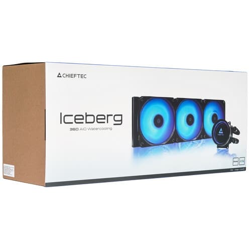 Система охлаждения Chieftec Iceberg 360 черная thumb 11