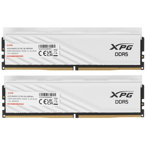 XPG (ADATA) Оперативная память ADATA XPG Lancer Blade RGB [AX5U6400C3216G-DTLABRWH] 32 ГБ, фото 3