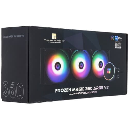 Система охлаждения Thermalright Frozen Magic 360 V2 ARGB черная thumb 12