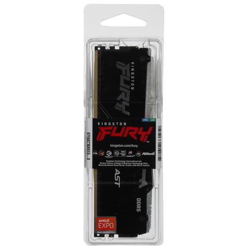 Kingston FURY Оперативная память Kingston FURY Beast Black AMD RGB [KF556C36BBEA-8] 8 ГБ, фото 3