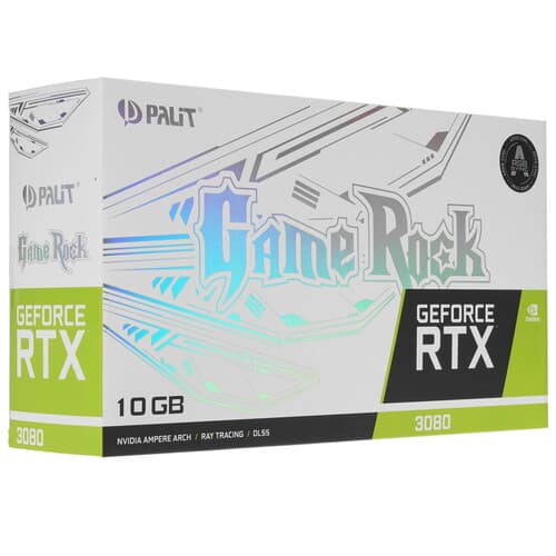 Palit Видеокарта Palit GeForce RTX 3080 GameRock [NED3080U19IA-1020G], фото 12