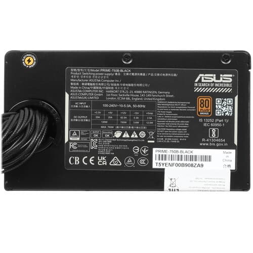 Блок питания ASUS Prime 750W Bronze [90YE00Y0-B0NA00] черный thumb 4