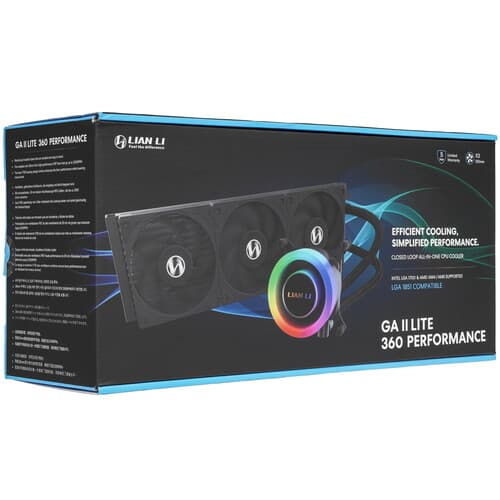 Система охлаждения LIAN LI GALAHAD II LITE 360P черная thumb 10