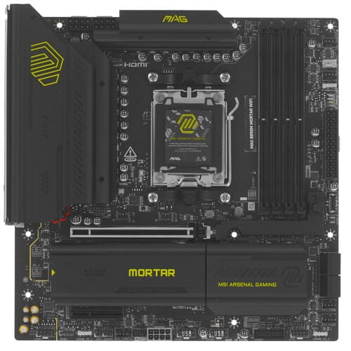 Материнская плата MSI MAG B850M MORTAR WIFI thumb 1