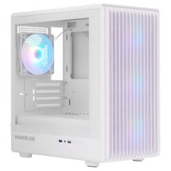 Корпус PowerCase Mistral Micro C4W ARGB [CMMCW-A4] белый thumb 1