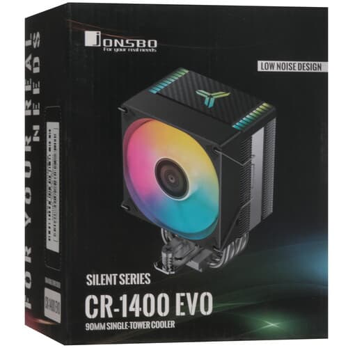 JONSBO Кулер для процессора JONSBO CR-1400 EVO Standard [CR 1400 EVO Standard] черный, фото 11